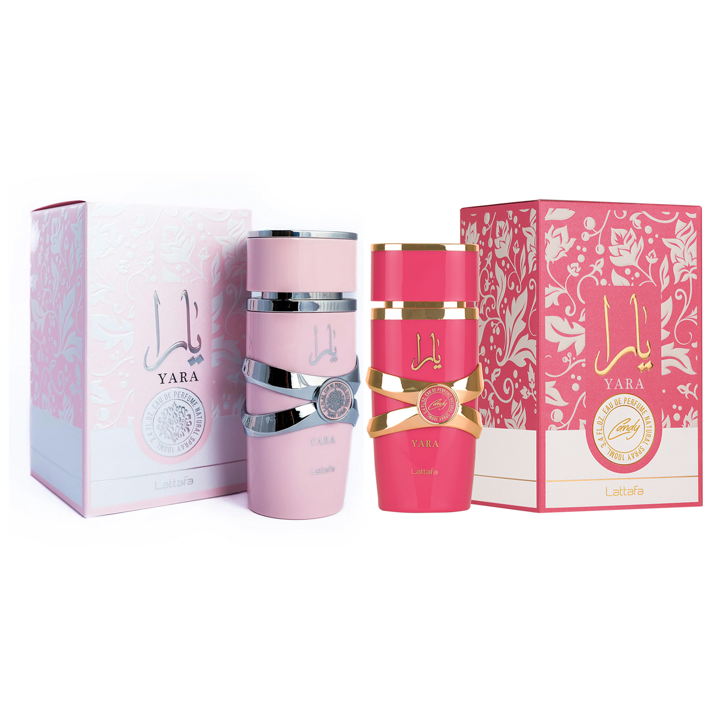 Lattafa Yara 2 Pcs Eau de Parfum for Women