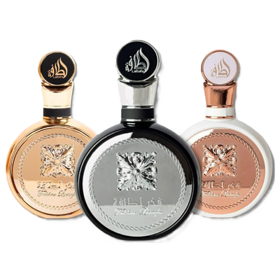 Lattafa Fakhar Men,Women & Fakhar Gold Extrait Fragrance Bundle for Everyone