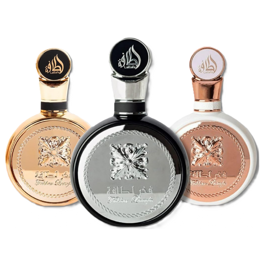 Lattafa Fakhar Men,Women & Fakhar Gold Extrait Fragrance Bundle for Everyone
