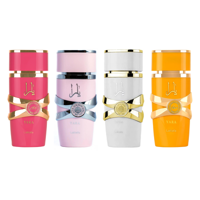 Lattafa Yara 4 Pcs Fragrance Bundle for Women