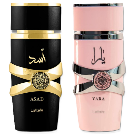 Lattafa Asad & Yara Fragrance Bundle for Everyone