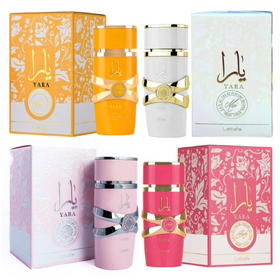 Lattafa Yara 4 Pcs Fragrance Bundle for Women