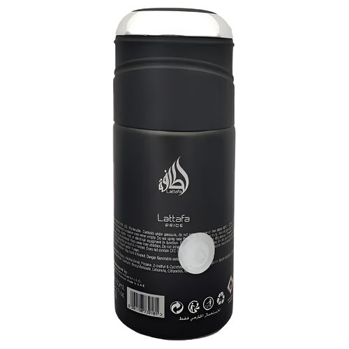 Lattafa Pride Al Areeq Silver Concentrated Deodorant Spray for Everyone
