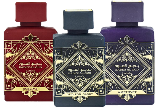 Lattafa Bade'e Al Oud Fragrance Bundle for Everyone