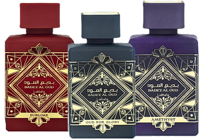 Lattafa Bade'e Al Oud Fragrance Bundle for Everyone