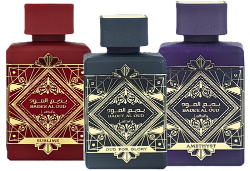 Lattafa Bade'e Al Oud Fragrance Bundle for Everyone