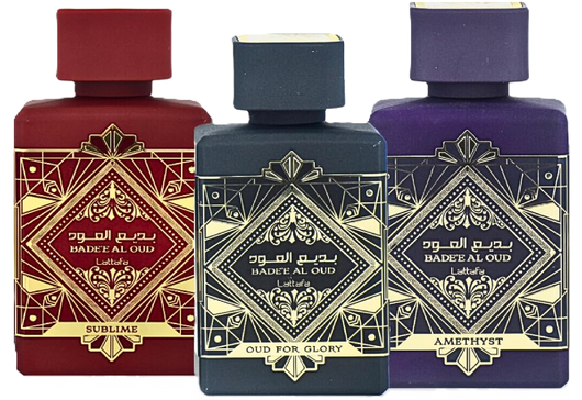 Lattafa Bade'e Al Oud Fragrance Bundle for Everyone