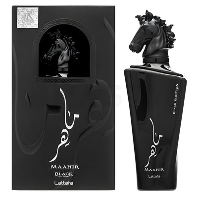 Lattafa Maahir, Maahir Black Edition & Maahir Legacy Fragrance Bundle for Everyone