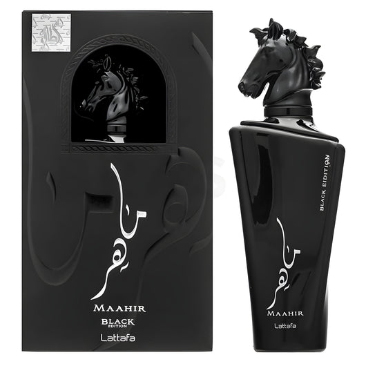 Lattafa Maahir, Maahir Black Edition & Maahir Legacy Fragrance Bundle for Everyone